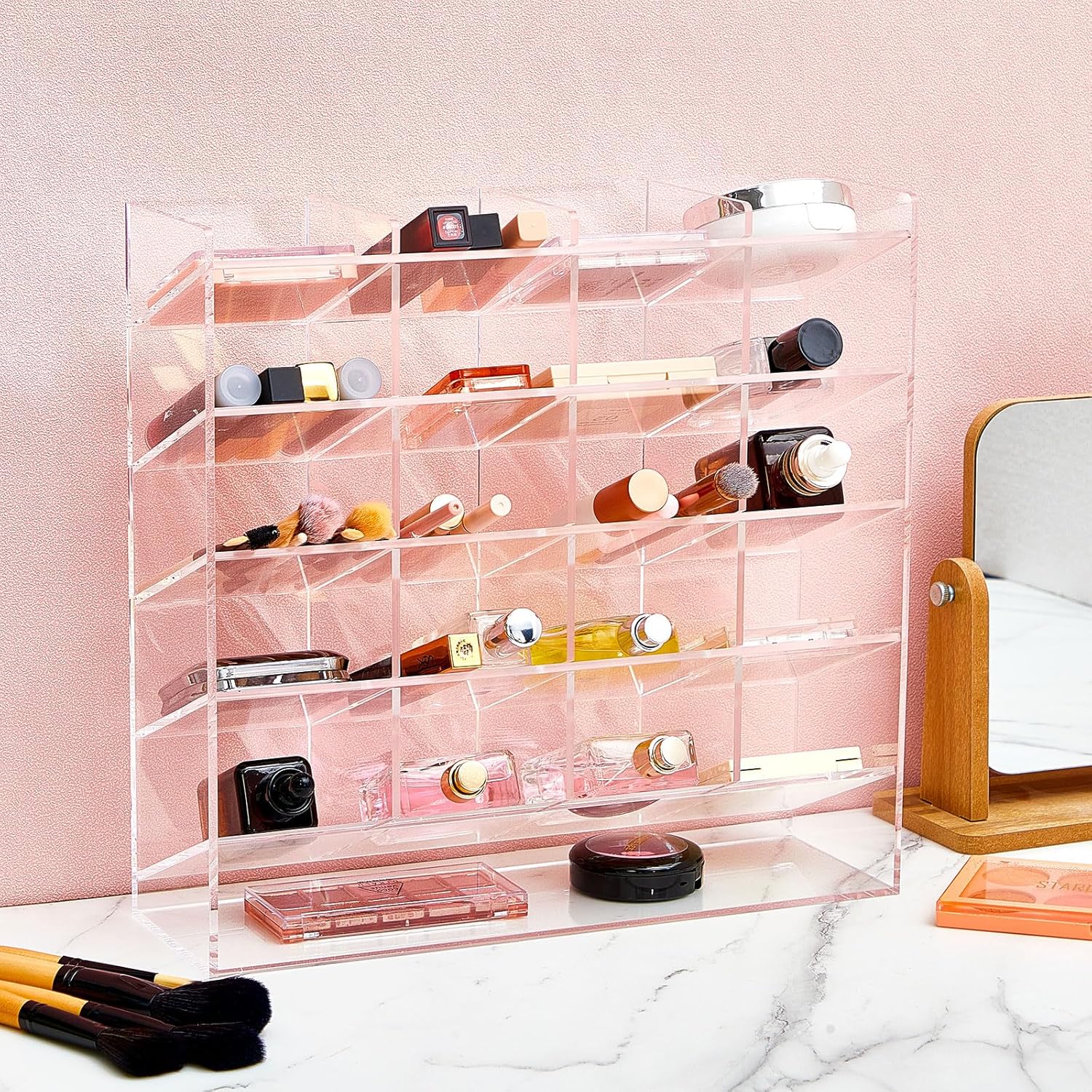 Acrylic Pen Organizer Storage Vertical Marker Organizer Acrylic Pen Display Holder for Office Desk Desktop Stationery Pencil Storage(Clear,13 x 4 x 10.2 Inch) 29 917yXHIhSiL. AC SL1500 - northernschoolofshiatsu.co.uk