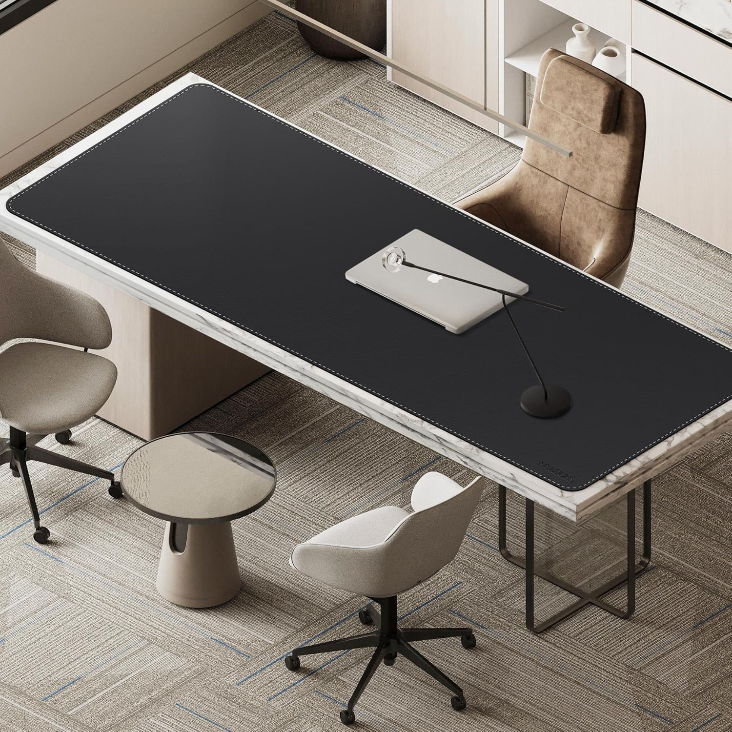 Mydours Cork & PU Leather Desk Mat, 40" x 20" Large Gaming Mouse Pad XL, Dual-Sided Portable Desk Pad Blotter, Keyboard Computer Desktop Protector for Gift Office Home (Brown) 102 - northernschoolofshiatsu.co.uk