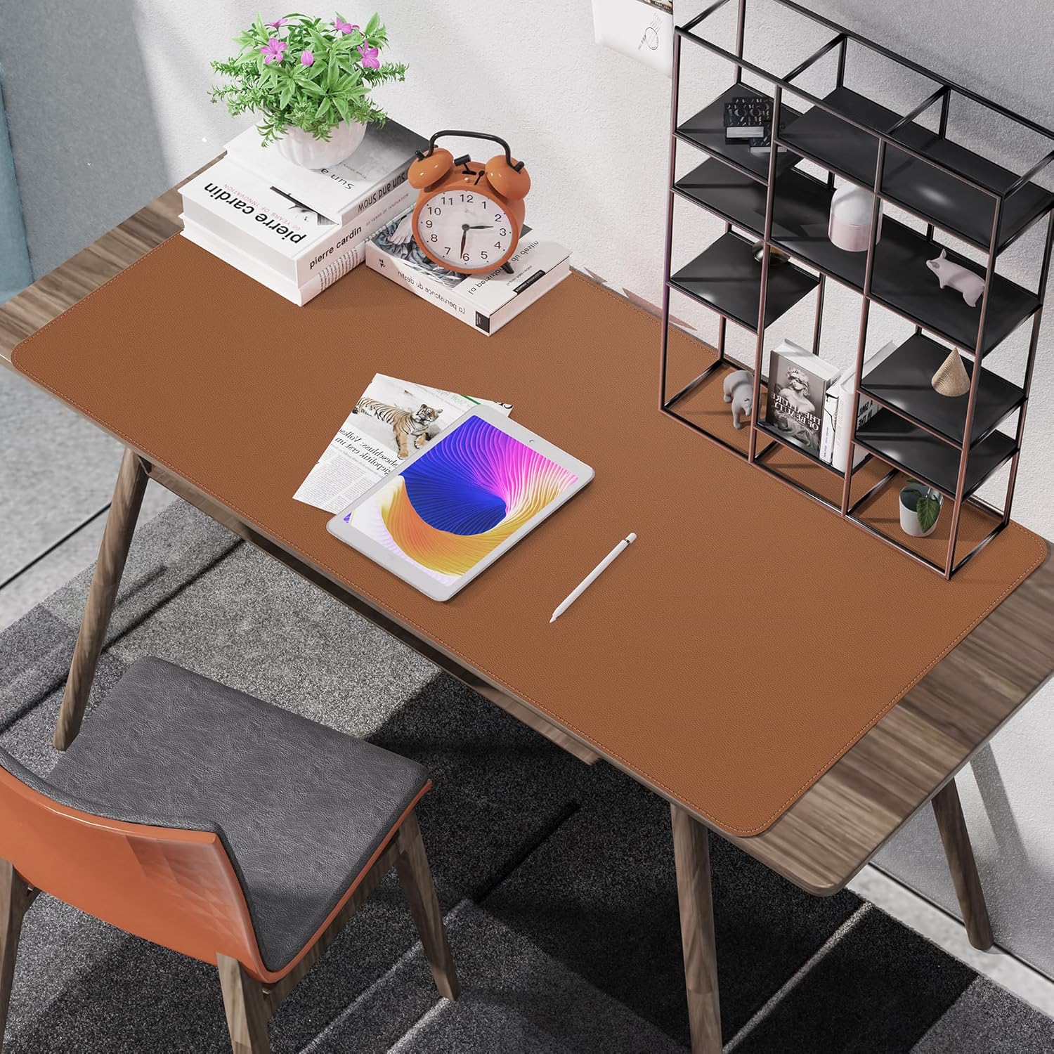 Large Desk Mat 47.2" x 17" Leather Desk Pad Protector with Natural Cork & PU Leather, Non-Slip Office Desk Mat, Large Mouse Pad, Waterproof Desk Blotter pad for Office&Home(Black) 103 91BVXzaVO4L. AC SL1500 - northernschoolofshiatsu.co.uk