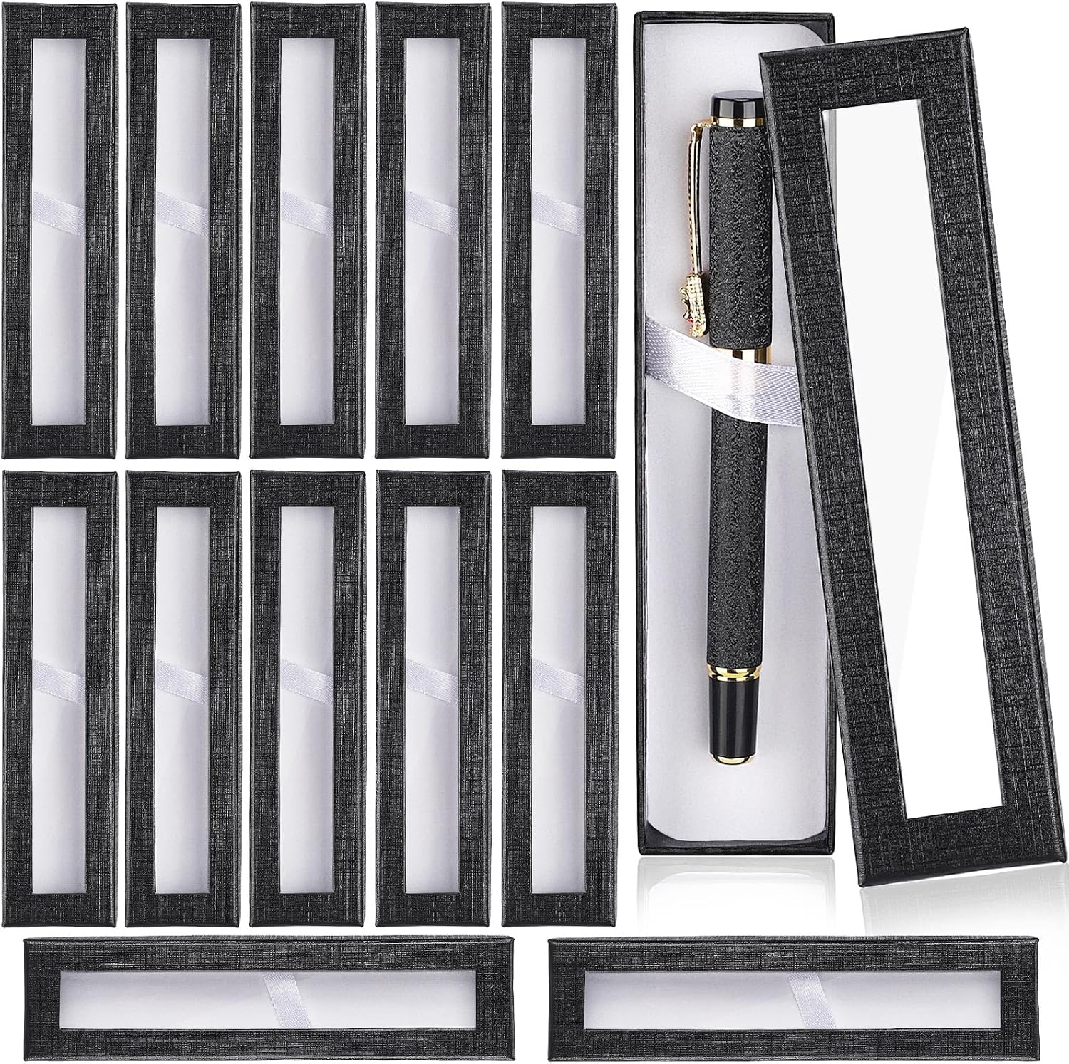 Udefineit 12PCS Empty Pen Gift Boxes, Black Cardboard, School, Father's Day, Valentine's Day, 12 Count (Pack of 1), Gift Ideas 8 91CoJbFy0PL. AC SL1500 - northernschoolofshiatsu.co.uk