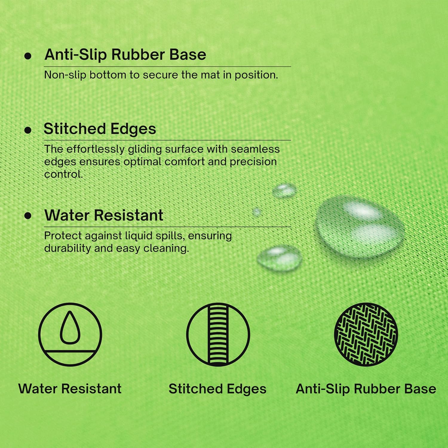Pixio 2XLarge Green Screen Mouse Mat Chroma Key Durable Smooth Water-Resistant Polyester Surface Rubber Base Mouse Pad - for Gaming, Streaming, Filming, Content Creation with a Clear Background 4 91GhpRTUkoL. AC SL1500 - northernschoolofshiatsu.co.uk