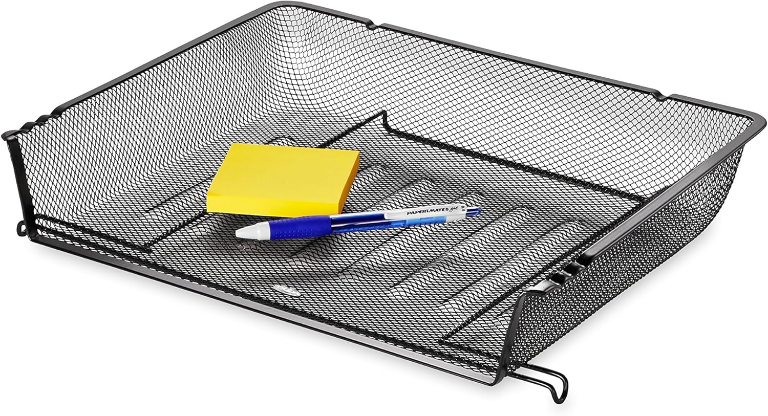 Eldon 62555 Nestable Mesh Stacking Side Load Letter Tray Wire,Black 2 - northernschoolofshiatsu.co.uk