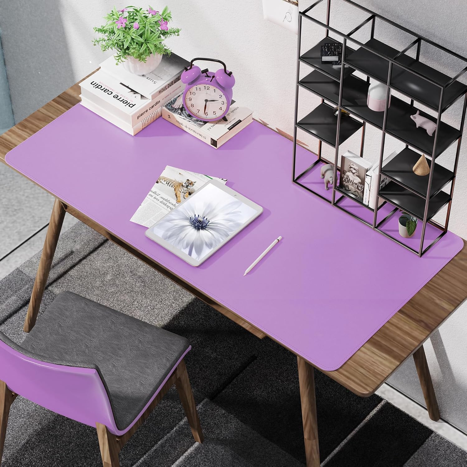 Large Desk Mat 47.2" x 17" Leather Desk Pad Protector with Natural Cork & PU Leather, Non-Slip Office Desk Mat, Large Mouse Pad, Waterproof Desk Blotter pad for Office&Home(Black) 171 91Ipz49qghL. AC SL1500 - northernschoolofshiatsu.co.uk
