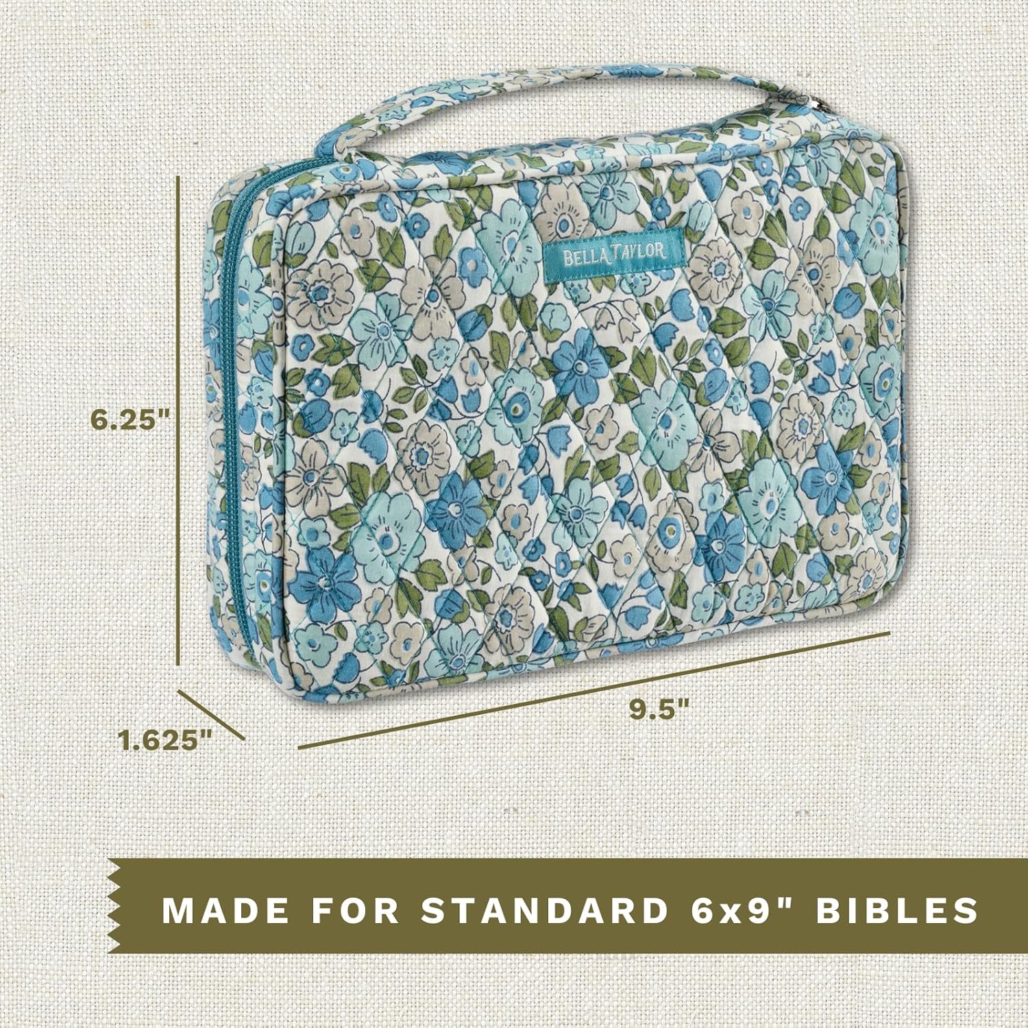 Bella Taylor Small Bible Cover for Women - Quilted Cotton Bible Case for 6 x 9 inch Books - Cameo Rose 68 91ObAZwWeHL. AC SL1500 - northernschoolofshiatsu.co.uk
