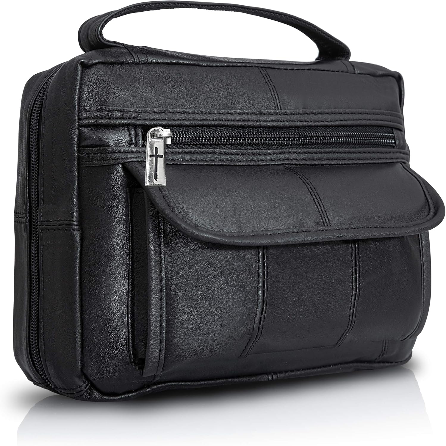 B&F Embassy Black Solid Genuine Leather Bible Cover 1 91OkEzanoqL. AC SL1500 - northernschoolofshiatsu.co.uk
