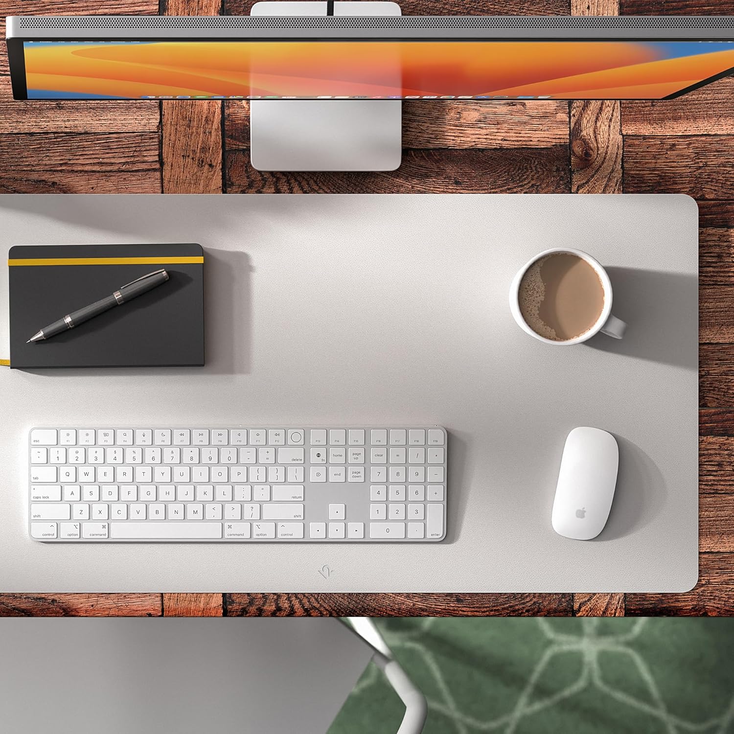 Twelve South Sustainable Leather Large Desk Pad - Desk Mat for Computer, Mouse Traction Surface, Desk Protector, Large Mouse Pad, Moisture and Heat Resistant, Non-Slip Desk Pad, Spill Resistant, Black 5 91QFtSNJ33L. AC SL1500 - northernschoolofshiatsu.co.uk