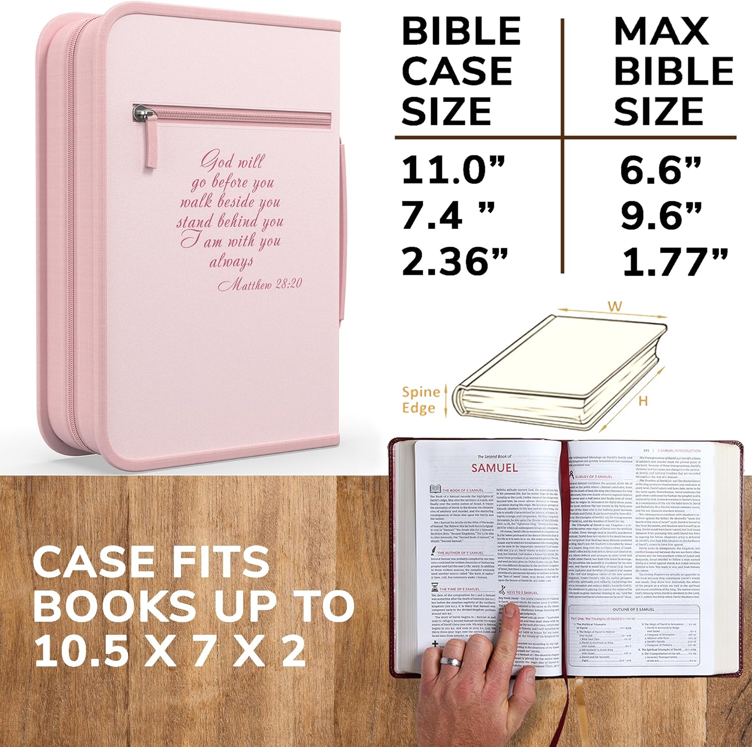 DEHITE Bible Cover Case for Women – Bible Carrying Bags Medium & Large Sizes – Pen Slots – Premium Fabric 8 91QQl9vI4HL. AC SL1500 - northernschoolofshiatsu.co.uk