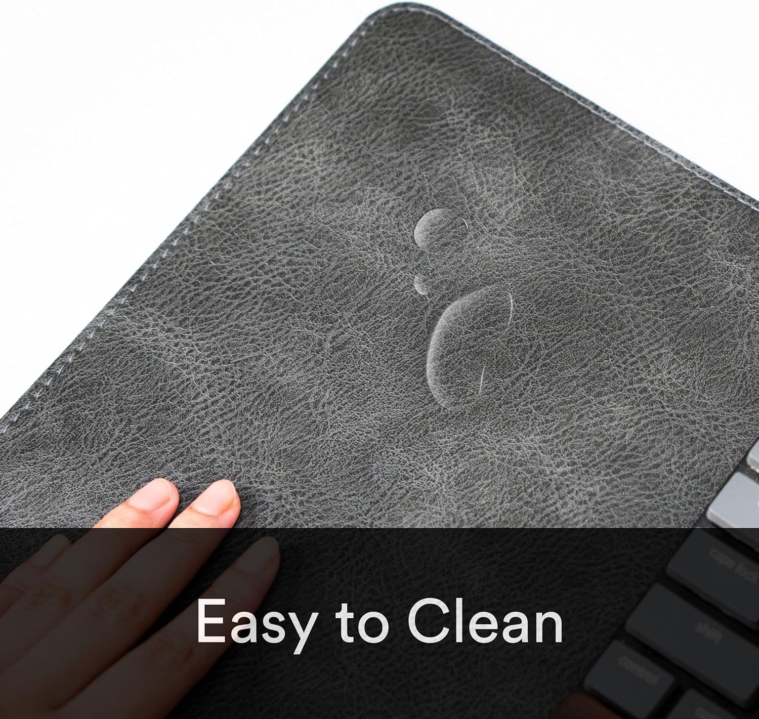 Premium Distressed Faux Vegan Leather Desk Mat | Multifunctional Desk Pad for Home Office | (Black/Grey, 15.75" x 36") 13 91QzvB+ZX0L. AC SL1500 - northernschoolofshiatsu.co.uk