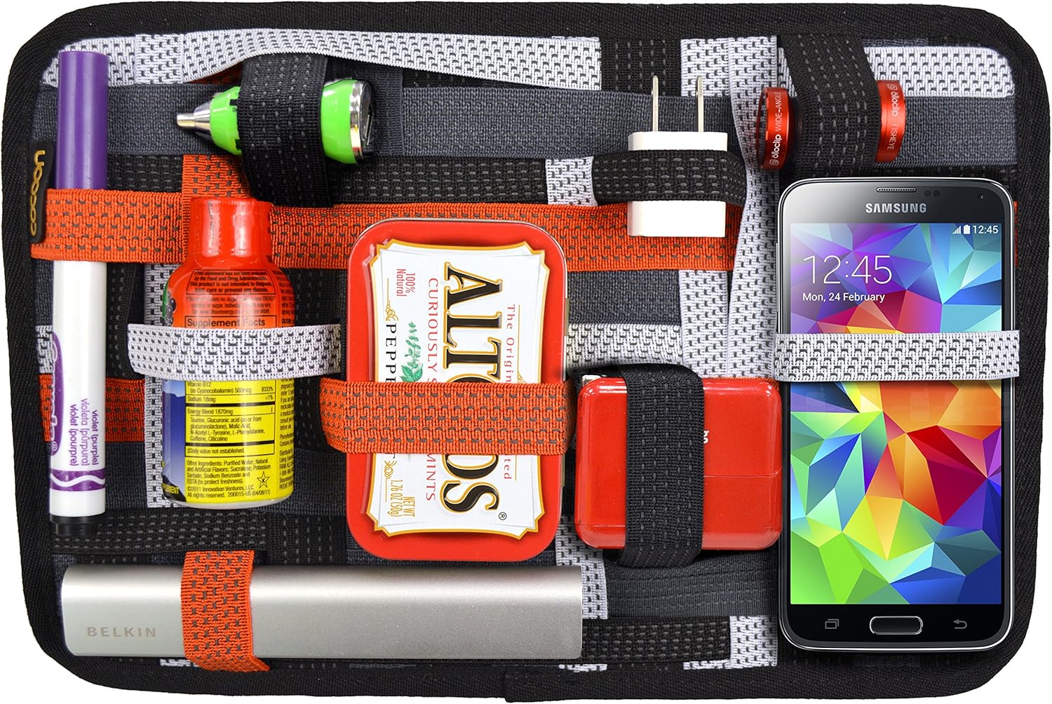 Cocoon CPG15OR 12" GRID-IT!® Accessory Organizer with Pocket (Orange) 1 91R TGjF7KL. AC SL1500 - northernschoolofshiatsu.co.uk