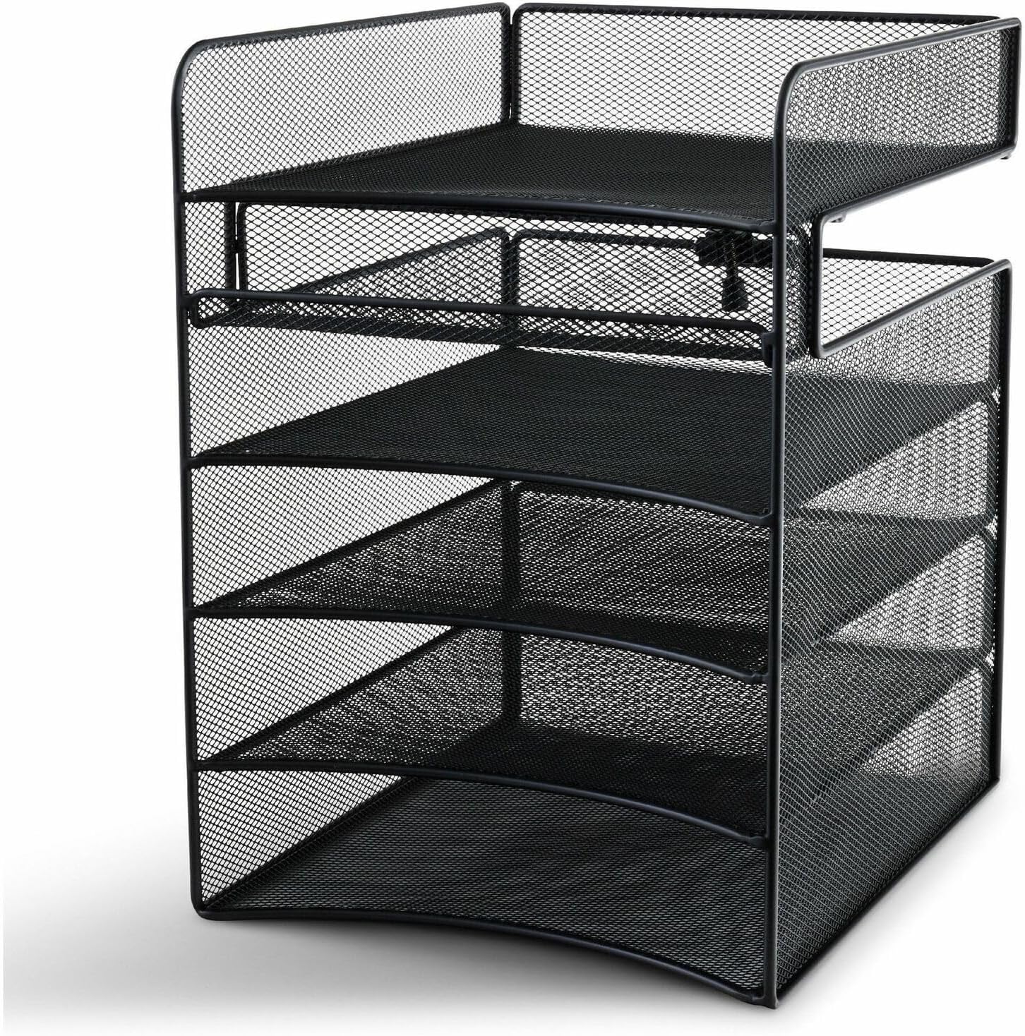 Safco Onyx Hanging Under Desk Organizer, 5 Trays, Office and Classroom Mailbox , Paper and Mail Sorter, Steel Mesh, Black 1 91Sr0oZP84L. AC SL1500 - northernschoolofshiatsu.co.uk