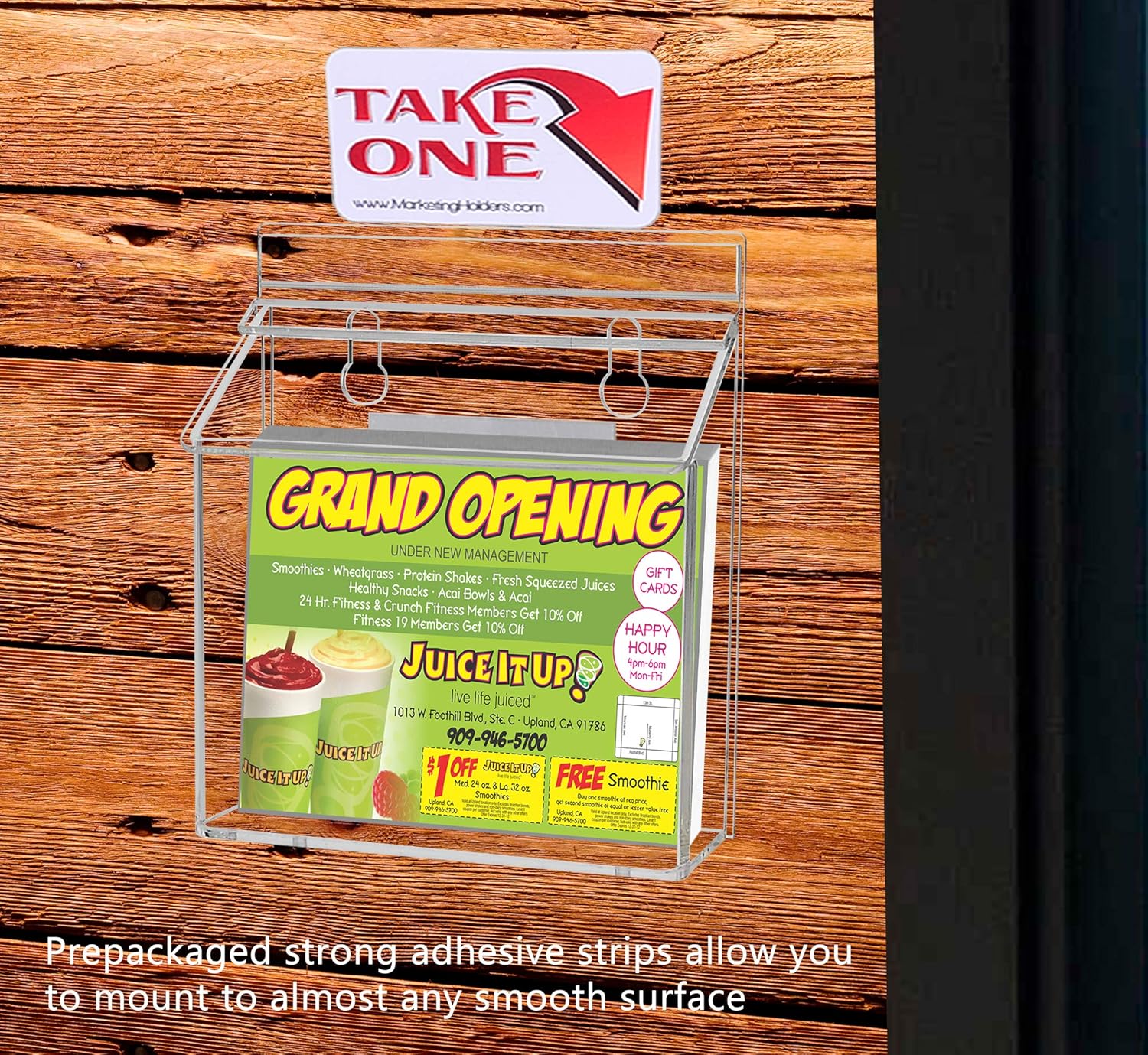 Marketing Holders Outdoor Brochure Holder Holds 4" x 9" Trifolds Wall Mount Clear with White Lid Acrylic Rack Cards Box with Lid Includes Take One Sticker Adhesive Strips Advertising Display 24 91XV1EGsE0L. AC SL1500 - northernschoolofshiatsu.co.uk