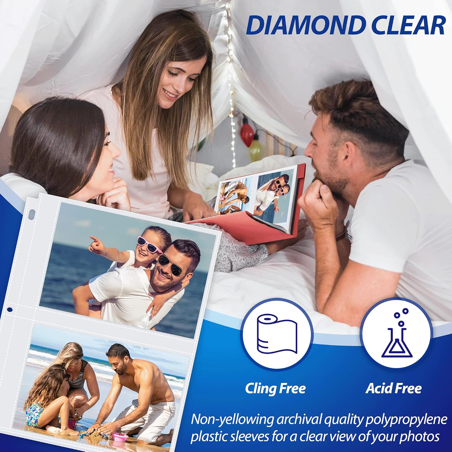 Better Office Products Album Refill Sheets, 5 x 7 Inch, Heavyweight, Diamond Clear 3 Ring Binder Page Refills, 100 Total Photos, Each 2-Pocket Sheet Holds Up to 4 Photos (25 Pack) 3 91ZXuW9vBkS. AC SL1500 - northernschoolofshiatsu.co.uk
