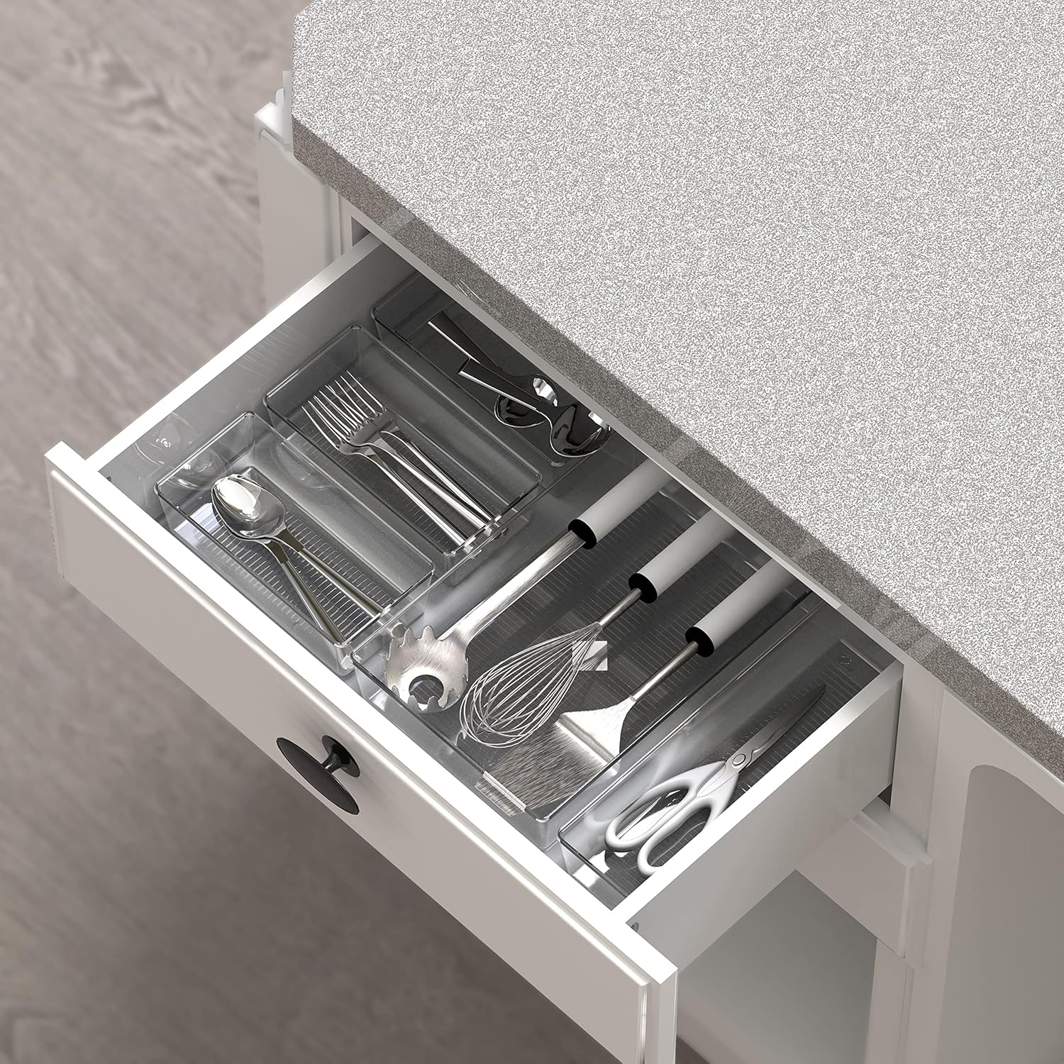 Simple Houseware 30 PCS Clear Plastic Drawer Organizers Set, 5-Size for Makeup, Bathroom, Bedroom and Office 6 91ajH2aoPcL. AC SL1500 - northernschoolofshiatsu.co.uk