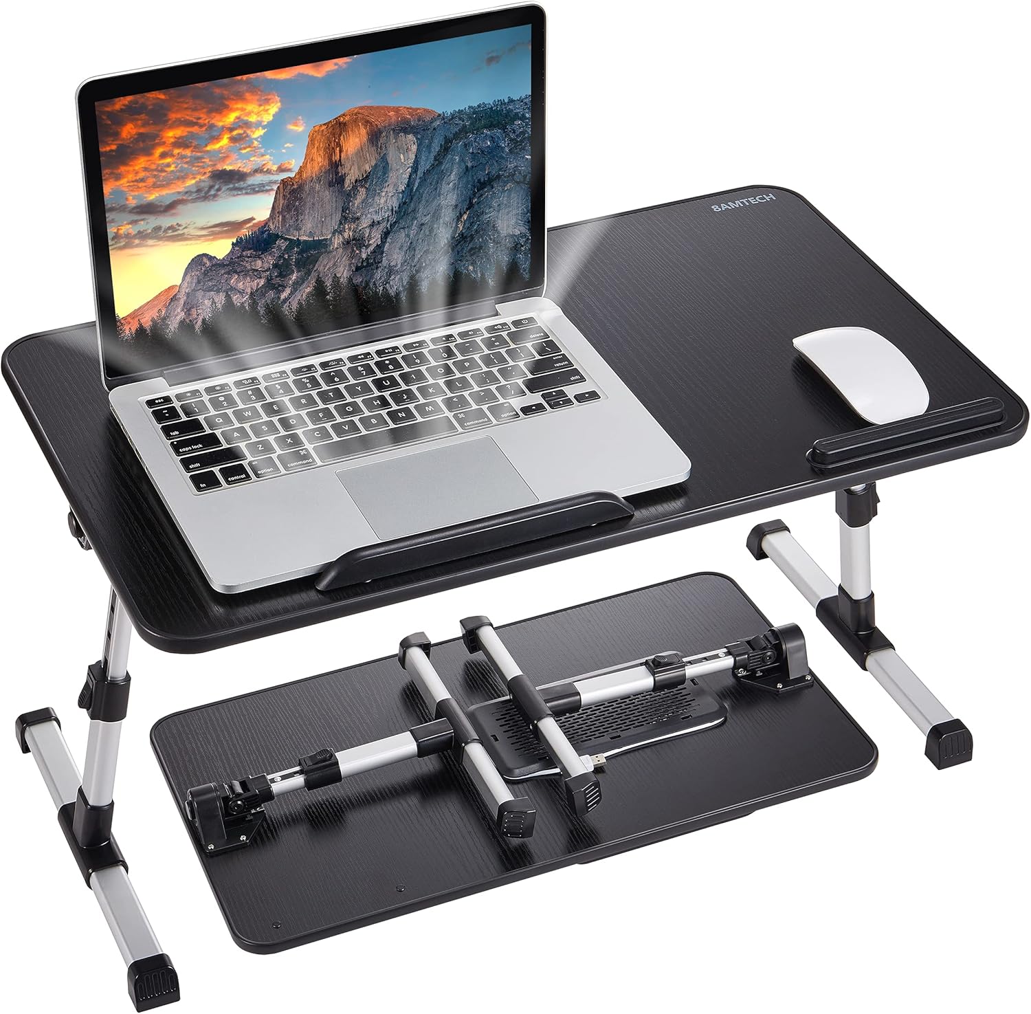 Lap Desk - Adjustable Laptop Table with Cooling Fan for Office, Home, & Travel 7 91dMFqDDFLS. AC SL1500 - northernschoolofshiatsu.co.uk