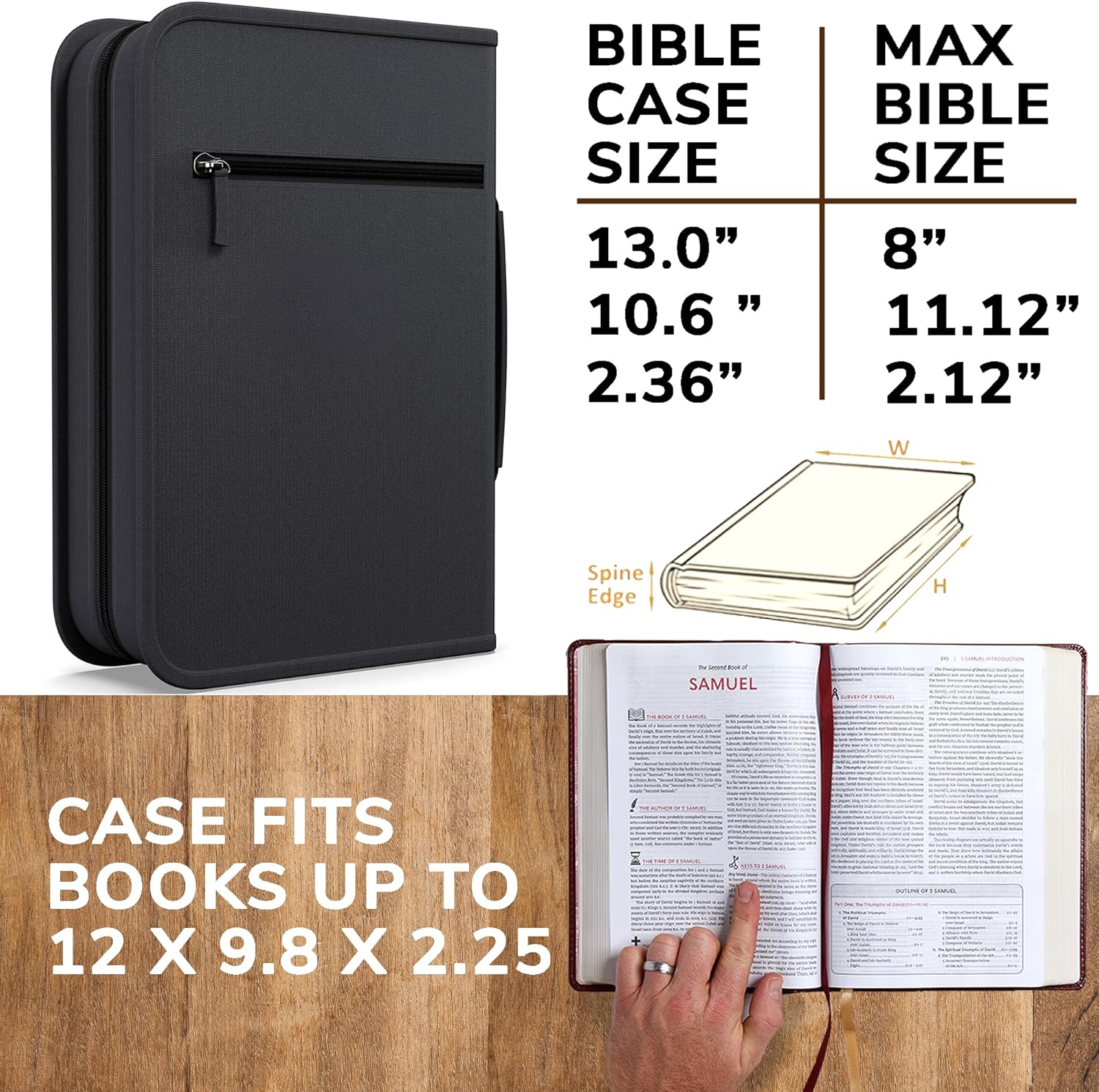 DEHITE Bible Cover Case for Women – Bible Carrying Bags Medium & Large Sizes – Pen Slots – Premium Fabric 22 91gX471IRZL. AC SL1500 - northernschoolofshiatsu.co.uk