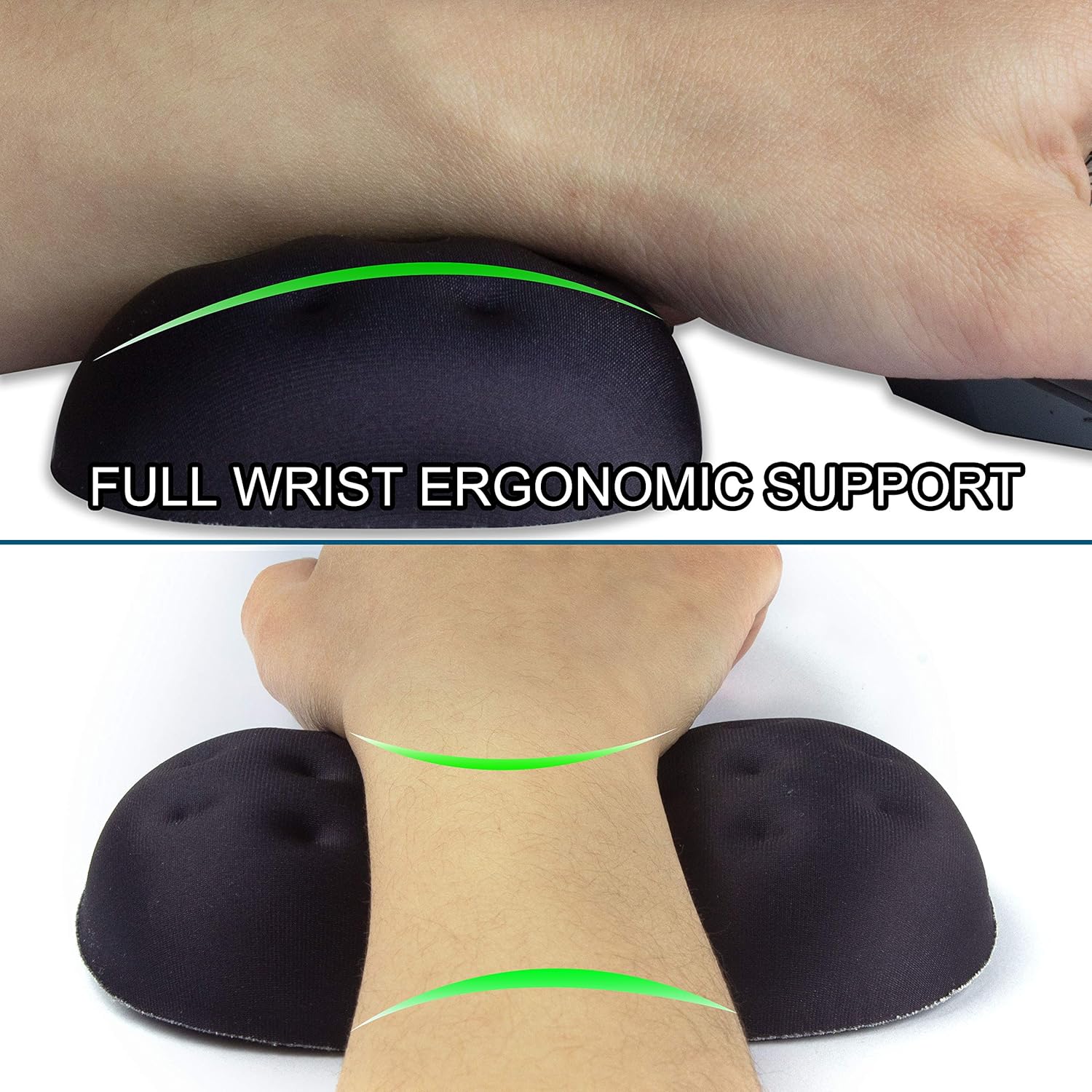 BRILA Deluxe Ergonomic Mouse Wrist Rest Guard - Soft Memory Foam Wrist Elbow Support Cushion Pad for Computer Laptop Office Work PC Gaming Mouse 5 91h+TBjRNWL. AC SL1500 - northernschoolofshiatsu.co.uk