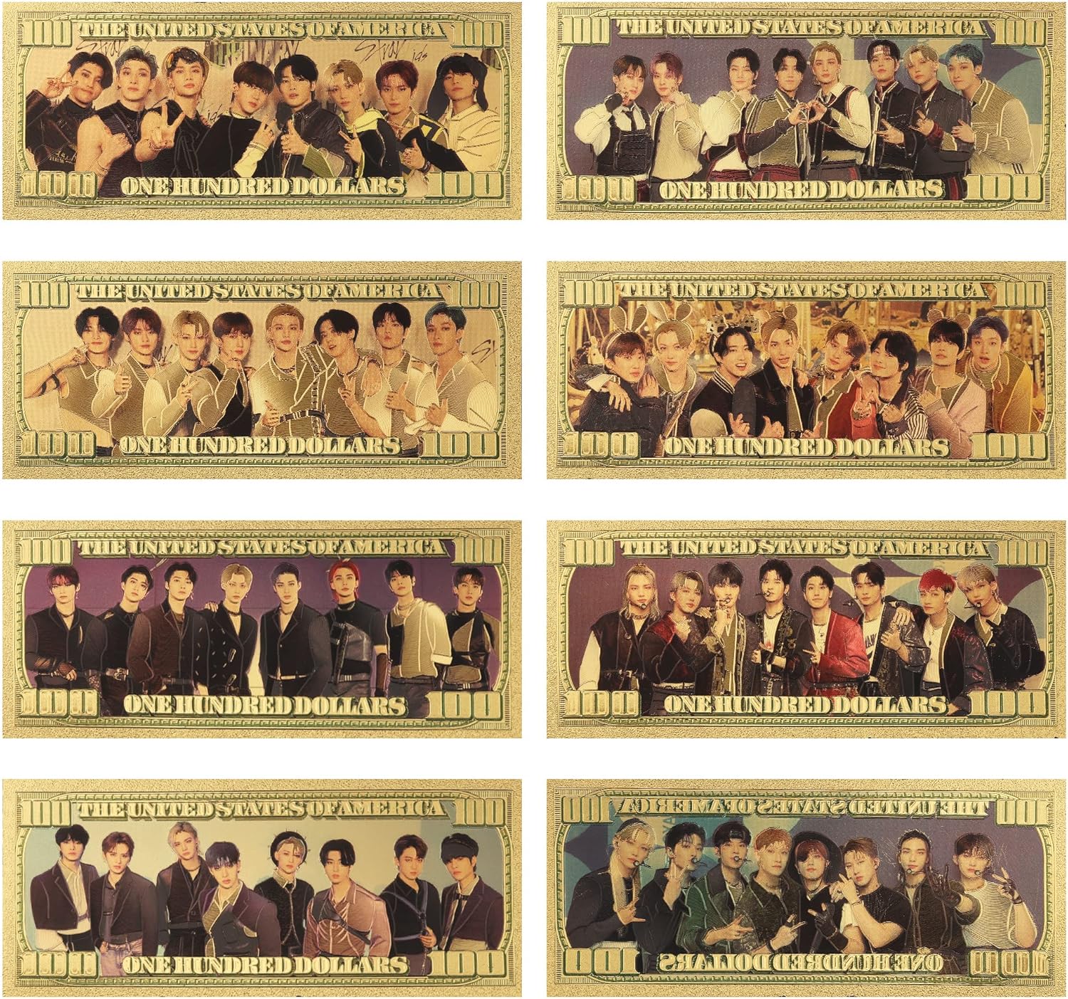 Kpop Merch for Stray Kids Limited Edition Gold foil Bookmark Set Collectibles banknotes Gift (8pcsPrinting on 2 Side) 2 91qUCNustaL. AC SL1500 - northernschoolofshiatsu.co.uk