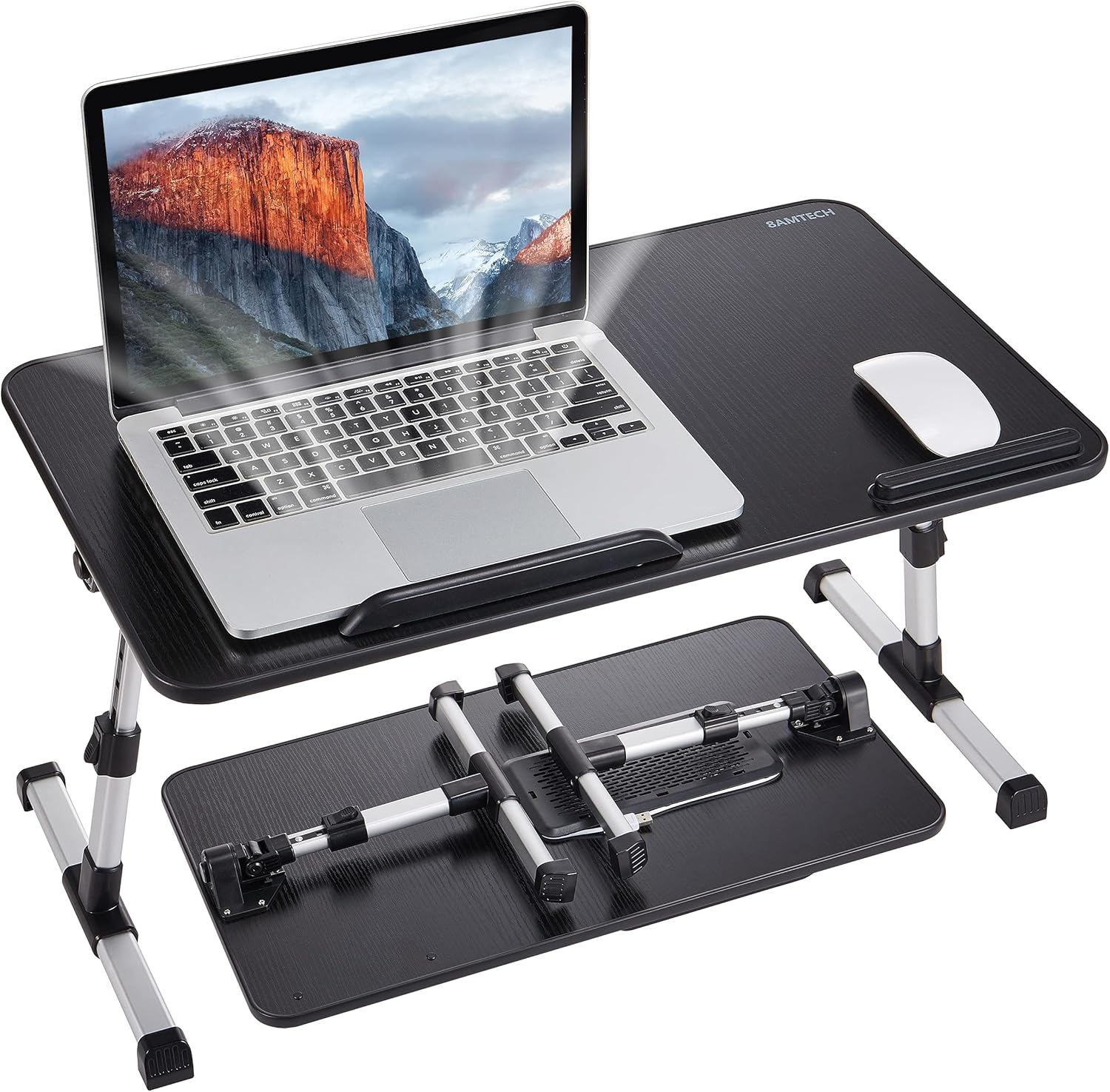 Lap Desk - Adjustable Laptop Table with Cooling Fan for Office, Home, & Travel 19 - northernschoolofshiatsu.co.uk