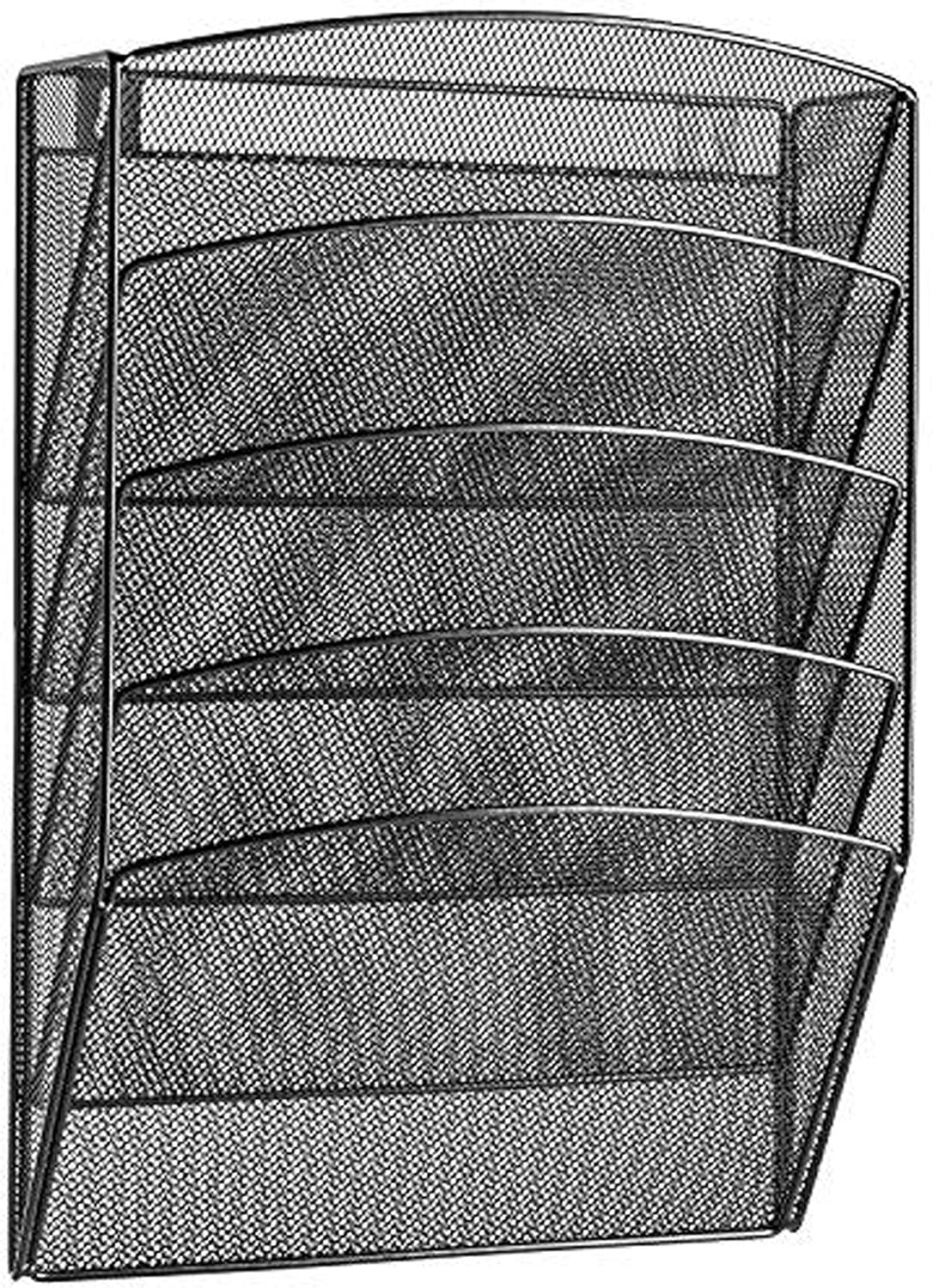 Halter Mesh Hanging File Organizer, Wall Mounted File Holder Document Magazine File Holder 5-Tier Organizer Rack for Office and Home, Black 1 91zPl3T42yL. AC SL1500 - northernschoolofshiatsu.co.uk