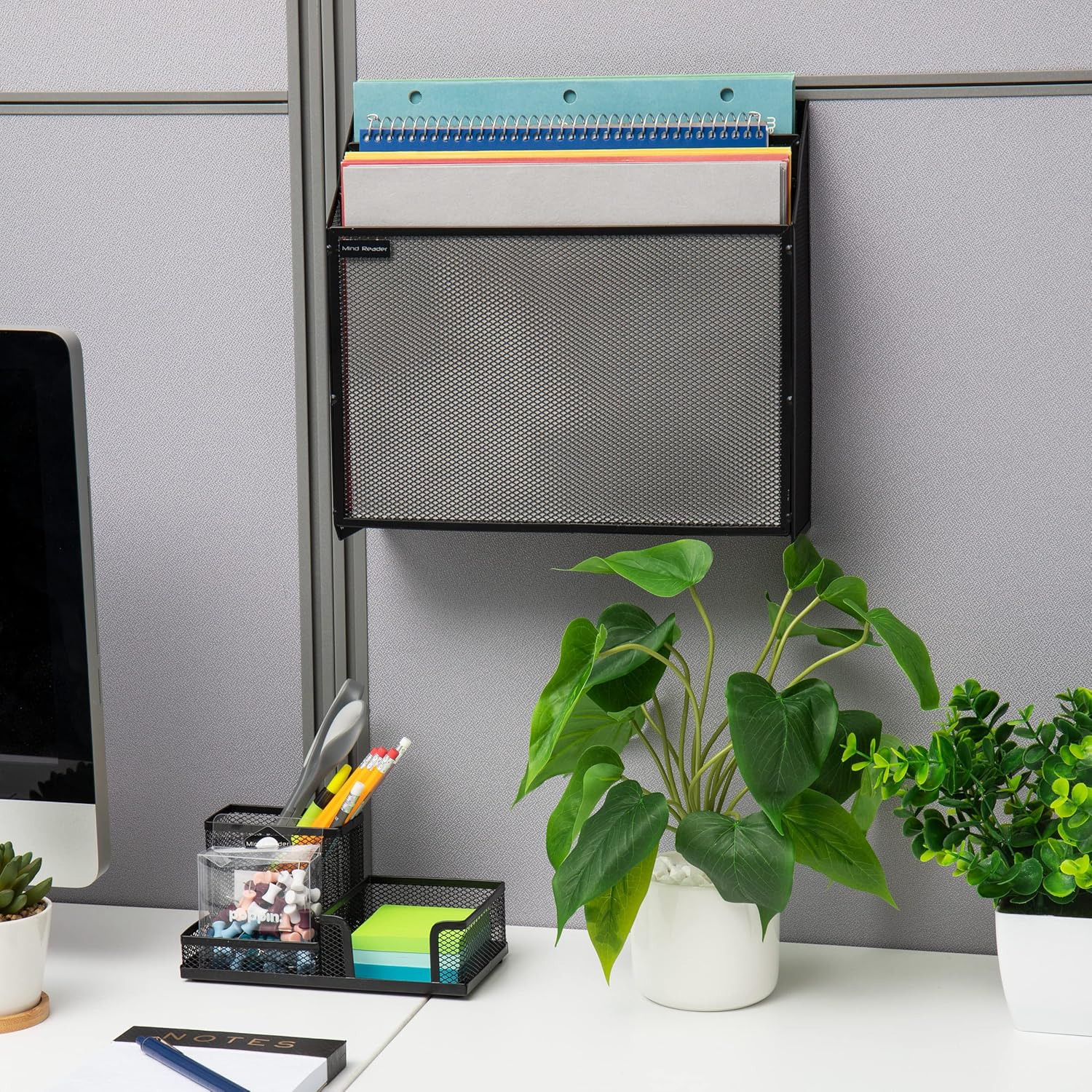 Mind Reader Vertical File Storage, Desktop Organizer, Wall Mount, Office, Metal Mesh, 12.5" L x 3.75" W x 11.5" H, Black 6 A1we7V7jgNL. AC SL1500 - northernschoolofshiatsu.co.uk