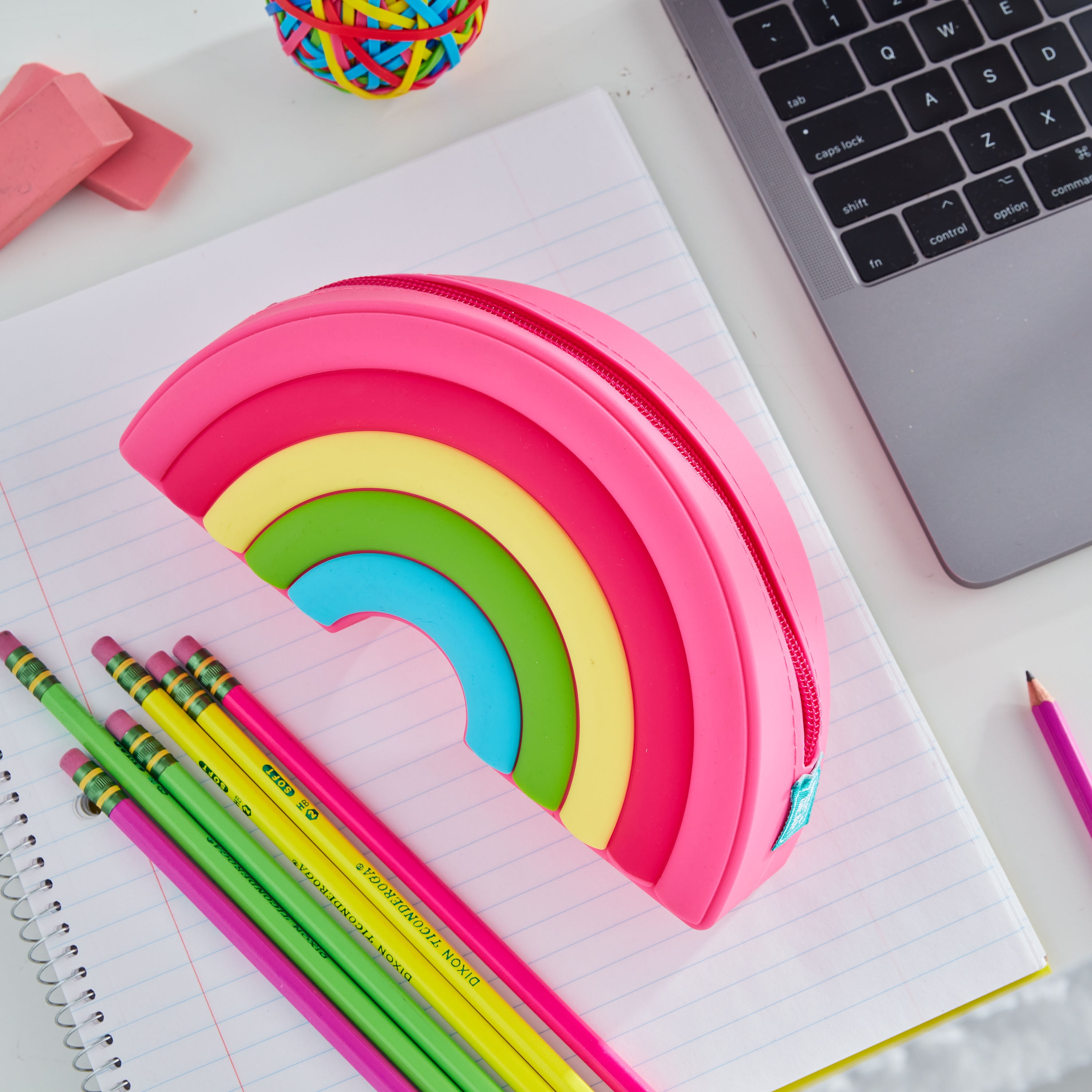 Pen+Gear Zippered Pencil Pouch, Rainbow 2 2876f36b 3d3f 44f3 bf59 d7c83987ea15.8d85cf56e4d14d0b484b1f64fb1296ff - northernschoolofshiatsu.co.uk