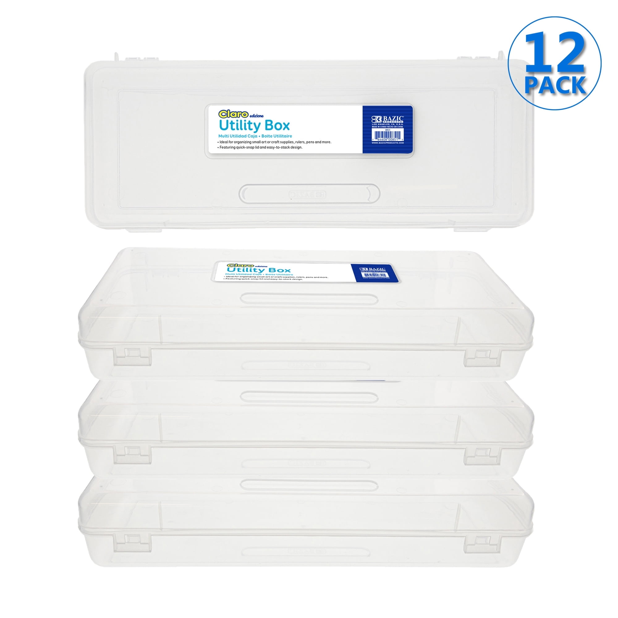 Ruler Length Pencil Storage Box (Pack of 12) 6 BAZIC Plastic Pencil Case Ruler Length Utility Box Clear Color 12 Pack 6ed02261 4e93 4756 9eed 577e9e1105ba.e97e4e1ee21d50eb7496e3a998a29f6b - northernschoolofshiatsu.co.uk