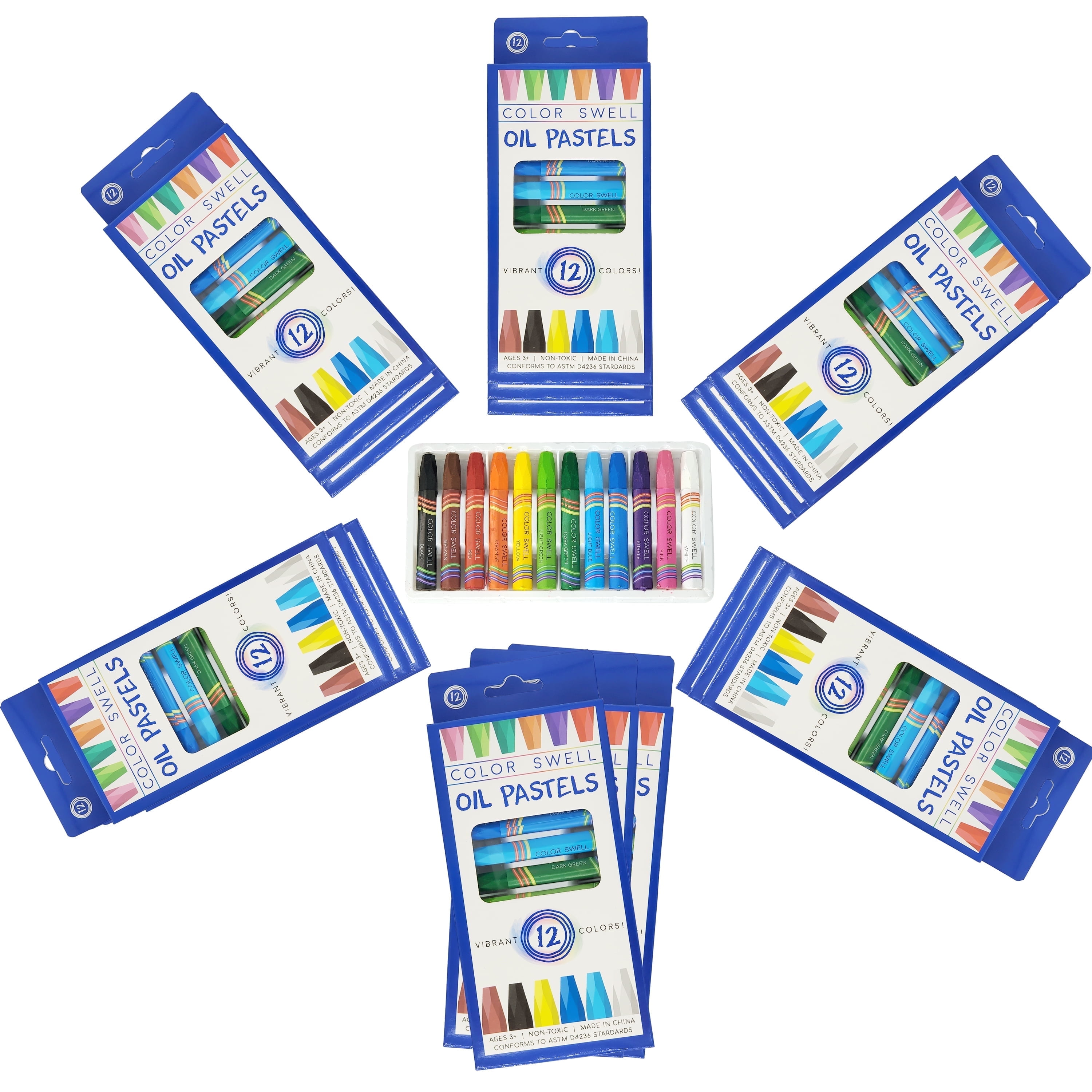 Color Swell Oil Pastels Bulk Pack, 36 Packs, 12 per Pack, 432 Total 7 Color Swell Bulk Oil Pastels 18 Packs of 12 Count 216 in total assorted colors ages 5 fe3418f0 5a17 4ccc 969a a25438fba1d9.96d2f71d7e33fcbc7b166cb396744c42 - northernschoolofshiatsu.co.uk